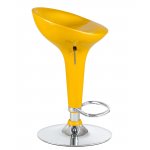 Стул барный DOBRIN BOMBA, жёлтый