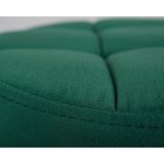 Набор 2 шт Табурет барный DOBRIN BRUNO BLACK, зеленый велюр (MJ9-88)