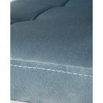 Набор 2 шт Стул барный DOBRIN KRUGER ARM, пудрово-голубой велюр (MJ9-74)