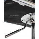 Набор 2 шт Стул барный DOBRIN KRUGER ARM, пудрово-голубой велюр (MJ9-74)