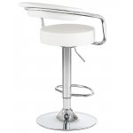 Стул барный DOBRIN MARTA, белый Стул барный DOBRIN MARTA, белый