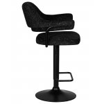 Набор 2 шт Стул барный DOBRIN CHARLY BLACK, черный твид (LEO18)