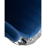 Стул барный DOBRIN CHARLY, синий велюр (MJ9-117)