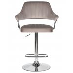Стул барный DOBRIN CHARLY, серый велюр (MJ9-75) Стул барный DOBRIN CHARLY, серый велюр (MJ9-75)