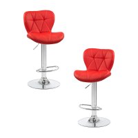 Набор 2 шт Стул барный DOBRIN BARNY, красный