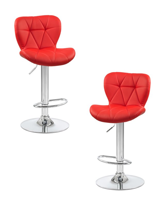 Набор 2 шт Стул барный DOBRIN BARNY, красный