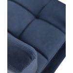 Набор 2 шт Офисное кресло для персонала DOBRIN TERRY, синий велюр (MJ9-117)