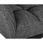 Набор 2 шт Стул барный DOBRIN LUCAS COUNTER, серая ткань (F-22)