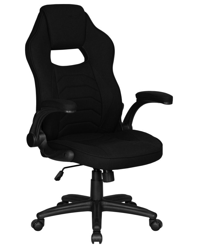Кресло игровое DOBRIN RICK, черная ткань