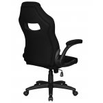 Кресло игровое DOBRIN RICK, черная ткань