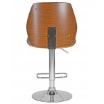 Набор 2 шт Стул барный DOBRIN PETER, серая ткань AAA 001