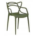 Набор 4 шт Стул обеденный DOBRIN MASTERS, зеленый хаки (G-17)