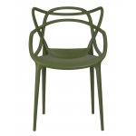 Набор 4 шт Стул обеденный DOBRIN MASTERS, зеленый хаки (G-17)