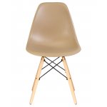 Набор 4 шт Стул обеденный DOBRIN DSW, ножки светлый бук, цвет бежевый (GR-03)