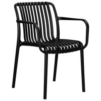Стул обеденный DOBRIN WALTER ARM, черный (B-03)