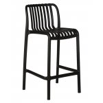 Набор 4 шт Стул полубарный DOBRIN CHLOE, черный