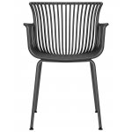 Набор 4 шт Стул обеденный DOBRIN ROSS, темно-серый (GR-04) без подушки