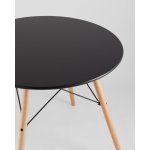 Стол круглый EAMES DSW NEW D=80 черный