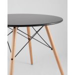 Стол круглый EAMES DSW NEW D=80 черный
