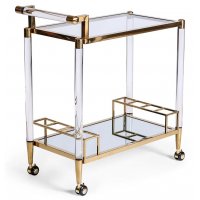 Стол сервировочный Виктори MH1798DC, 77х40х89 см, золото