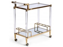 Стол сервировочный Виктори MH1798DC, 77х40х89 см, золото