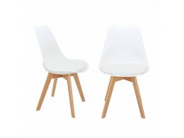 Комплект из 2-х стульев Eames Bon белый