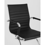 Кресло для посетителей TopChairs Visit черное 2 шт.