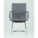 Кресло для посетителей TopChairs Visit серое 2 шт.