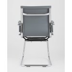 Кресло для посетителей TopChairs Visit серое 2 шт.