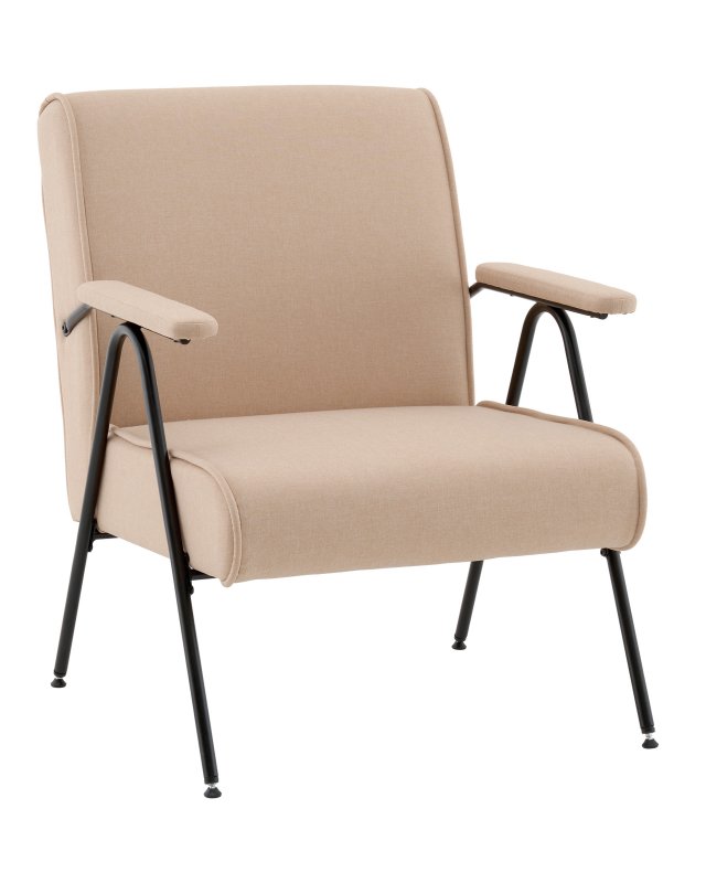 Кресло Эндино рогожка бежевый