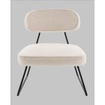 Кресло Kate new ткань букле бежевый