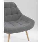 Кресло Олби Квадро серый