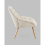 Кресло Олби Страйпс белый