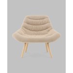 Кресло Олби Страйпс бежевый