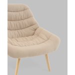 Кресло Олби Страйпс бежевый