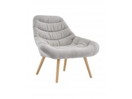 Кресло Олби Страйпс светло-серый