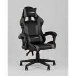 Кресло спортивное TopChairs Commander черно-серый