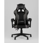 Кресло спортивное TopChairs Commander черно-серый