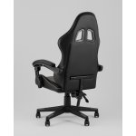 Кресло спортивное TopChairs Commander черно-серый