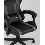 Кресло спортивное TopChairs Commander черно-серый