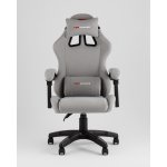 Кресло спортивное TopChairs Druid серый ткань