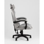 Кресло спортивное TopChairs Druid серый ткань