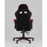 Кресло спортивное TopChairs Shadow ткань черно-красный