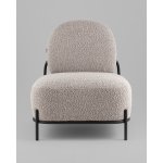 Кресло Стоун new ткань букле серо-бежевый Кресло Стоун new ткань букле серо-бежевый