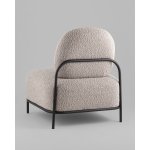 Кресло Стоун new ткань букле серо-бежевый Кресло Стоун new ткань букле серо-бежевый