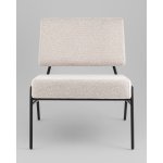 Кресло Теллинг шенилл серо-бежевый