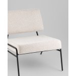 Кресло Теллинг шенилл серо-бежевый