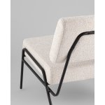 Кресло Теллинг шенилл серо-бежевый