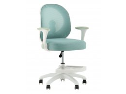 Кресло компьютерное детское TopChairs Spaceman мятный