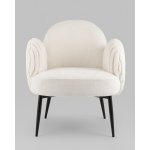 Кресло Wave Stripes букле белый